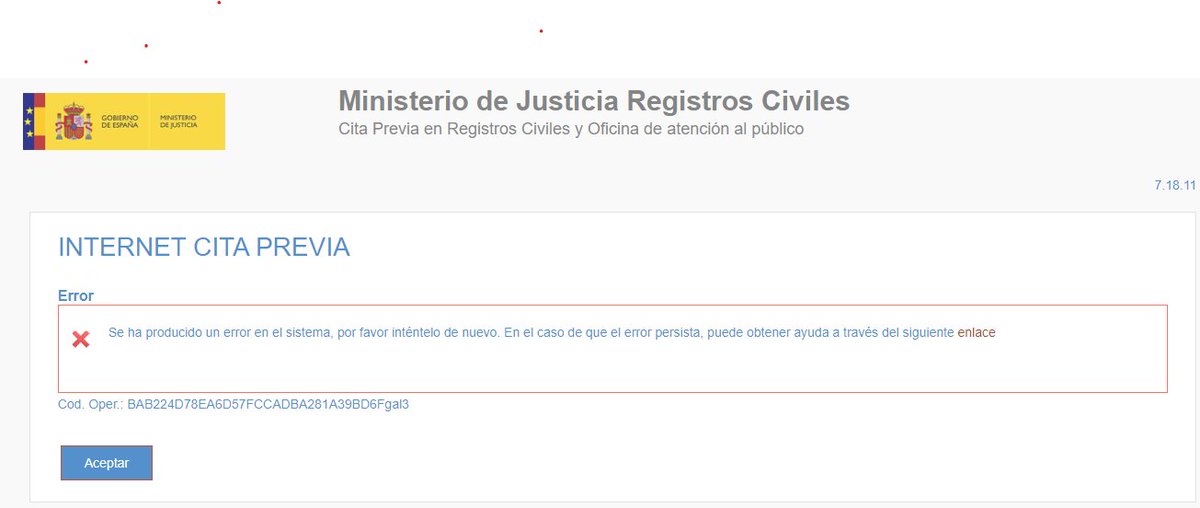 Con la #pandemia nos obligaron a las citas previas, se terminó la pandemia, siguen las citas previas pero no han reforzado los recursos para acceder. Esto en el <a href="/justiciagob/">Ministerio de la Presidencia, Justicia y R. Cortes</a> Veremos si las demás administraciones van mejor o no.