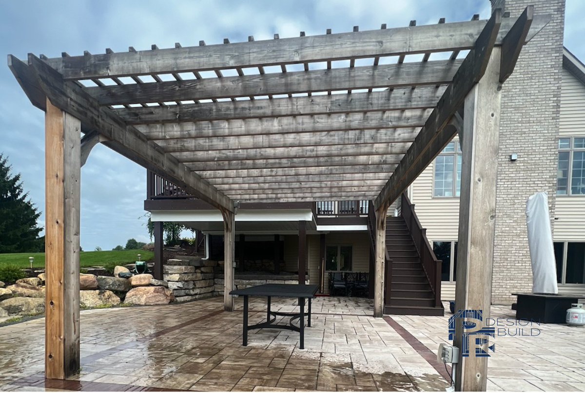 PRDesignBuild's tweet image. Freshening up one of our 2020 projects with a power wash, bringing this pergola back to its sparkling best! 
#PRDesignBuild #Pergola #PowerWashingMagic #WestMichigan #GeneralContractor prdesign-build.com