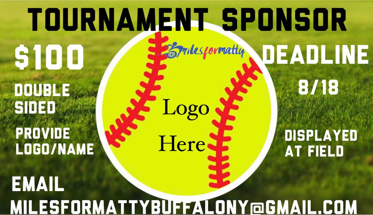 milesformatty's tweet photo. Looking for Tournaments Sponsors. Sign displayed at the fields https://t.co/EA9z8gtiGr