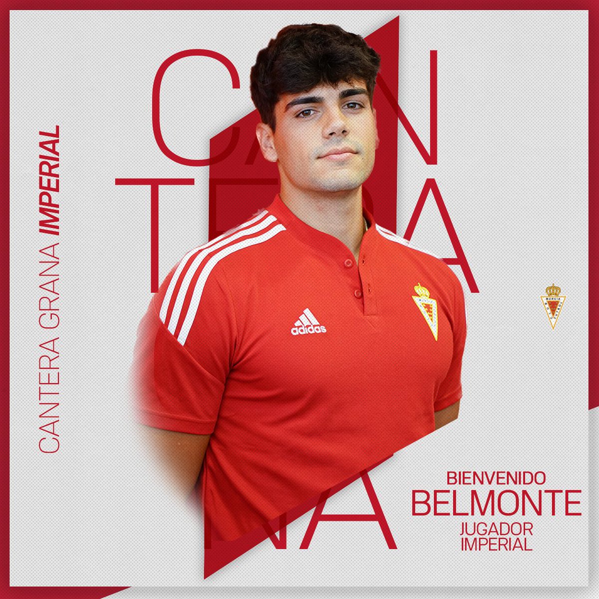 IMPERIAL | 𝗙𝗜𝗖𝗛𝗔𝗝𝗘
Alejandro Belmonte, físico y poderío para la delantera del Imperial.

🔗 realmurcia.es/noticia/alejan…

👋 ¡Bienvenido, Alejandro! 

#CanteraGrana