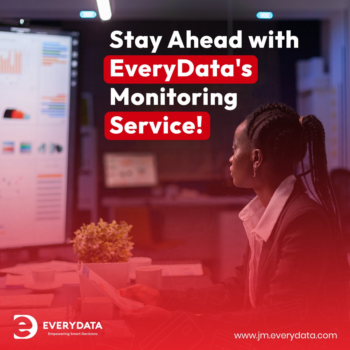 EveryDataJM's tweet image. Join the ranks of proactive businesses maximizing their potential with EveryData&apos;s Monitoring Service! 💪✨

#EveryDataMonitoring #RiskManagement #BusinessGrowth #ProactiveDecisions