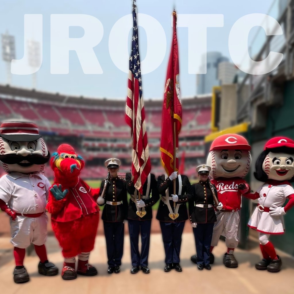 Greenup County Schools (@greenupschools) on Twitter photo Hats off to our amazing JROTC program!  They presented the colors this weekend during the National Anthem at the Cincinnati Reds' Great American Ball Park!  Way to represent GC!!
#BelieveInGC
📸: Jamie Rice Hats off to our amazing JROTC program!  They presented the colors this weekend during the National Anthem at the Cincinnati Reds' Great American Ball Park!  Way to represent GC!!
#BelieveInGC
📸: Jamie Rice