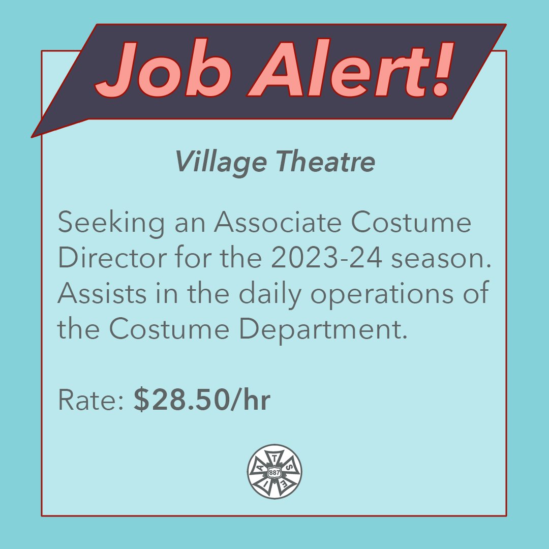 IATSE887's tweet photo. New job listings! Go to https://t.co/wIfL0AgN2X for more information and find out how to apply to one of these union-repped jobs: https://t.co/Ng4shmlOtr