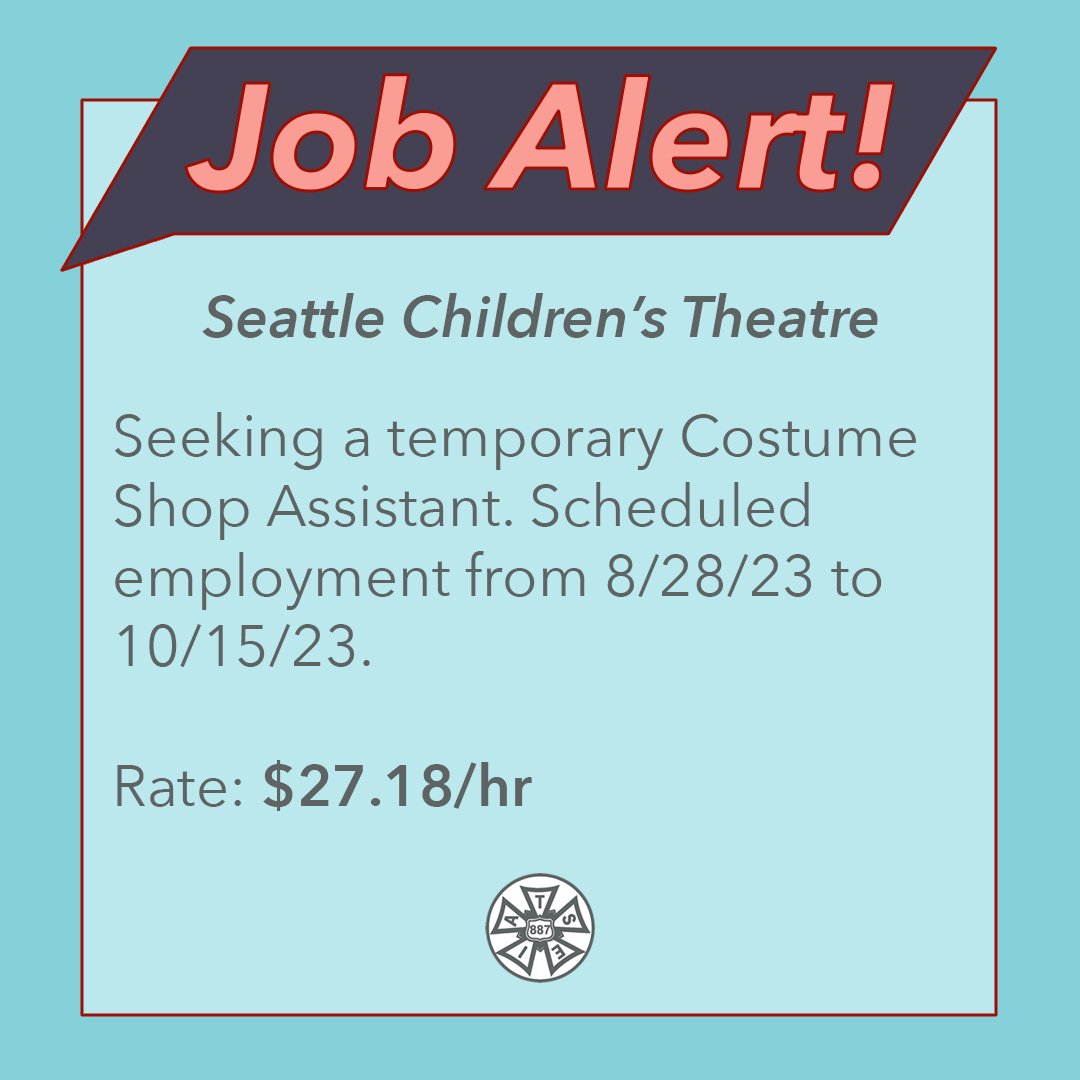 IATSE887's tweet photo. New job listings! Go to https://t.co/wIfL0AgN2X for more information and find out how to apply to one of these union-repped jobs: https://t.co/Ng4shmlOtr