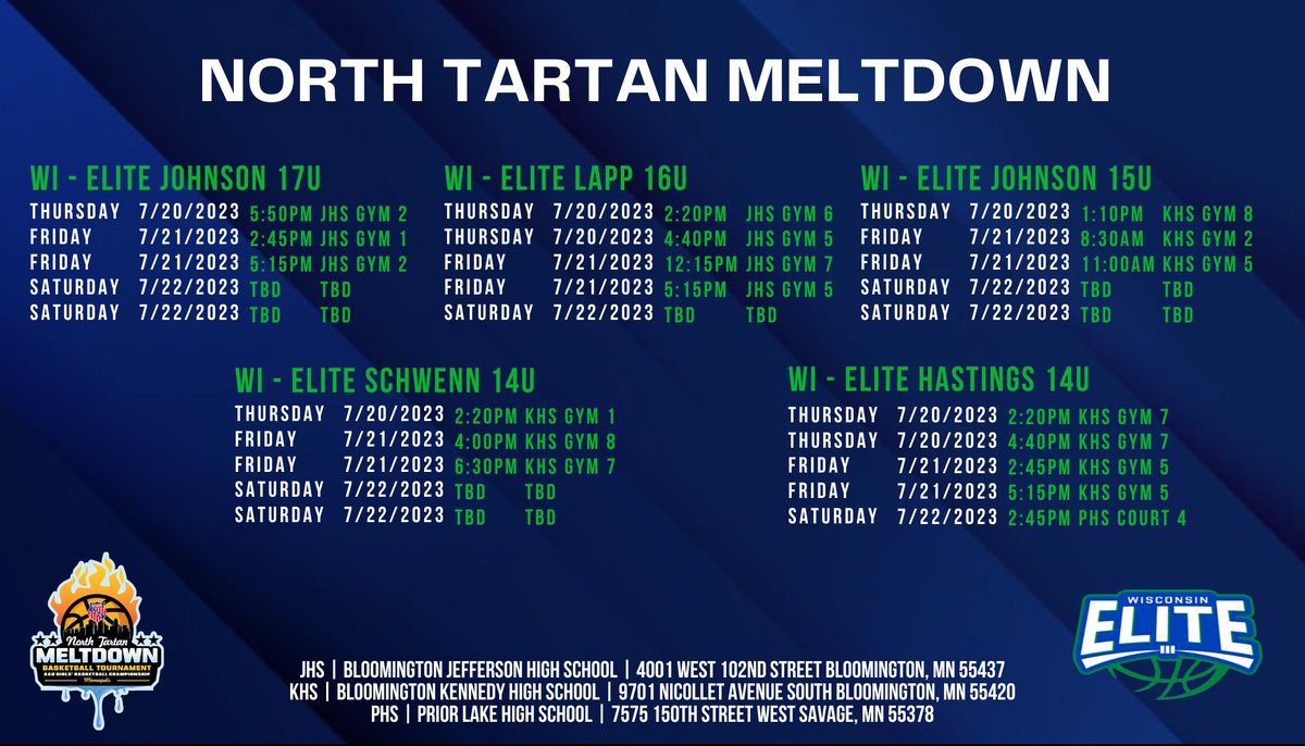 We will be on the 🚙this week heading to the <a href="/northtartan/">North Tartan</a> Meltdown.