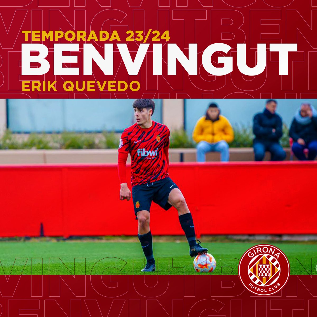 Erik Quevedo s’incorpora al Girona B

El central de 19 anys arriba del Juvenil A del Mallorca i formarà part de la plantilla del filial gironí.

Benvingut a la teva nova casa, Erik!

👉 gironafc.cat/noticies/erik-…

#OrgullGironí #GFCAcadèmia