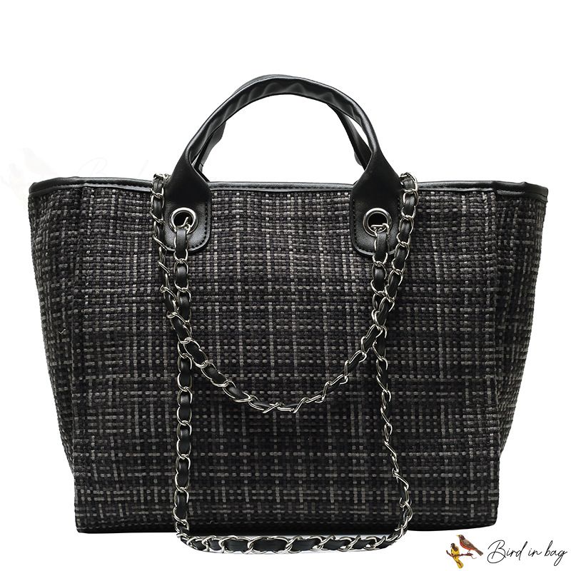 ShopBirdInBag's tweet photo. Smart Buys! Bird in Bag - Chain female bag bag new tweed chain bag shoulder handheld tote big bag starting from $32.99 at https://t.co/EaiQdrjwCL See more. 🤓 https://t.co/HSGJ5LDJ1d