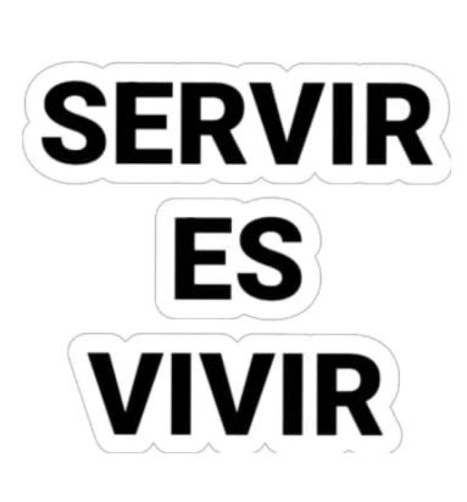 No conoce el hermoso arte de vivir, si no se pone al servicio de los demás…