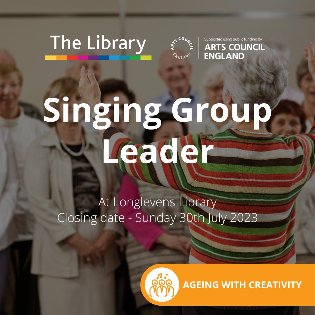 Help make a difference to those who may be experiencing loneliness, living in isolation or with memory loss or dementia. You don’t need to have run a choir before, but you do need to be a competent singer. 
Please read more and apply here - orlo.uk/WJ7Fp