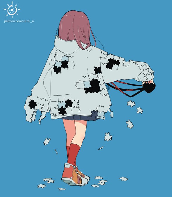 「red socks skirt」 illustration images(Latest)