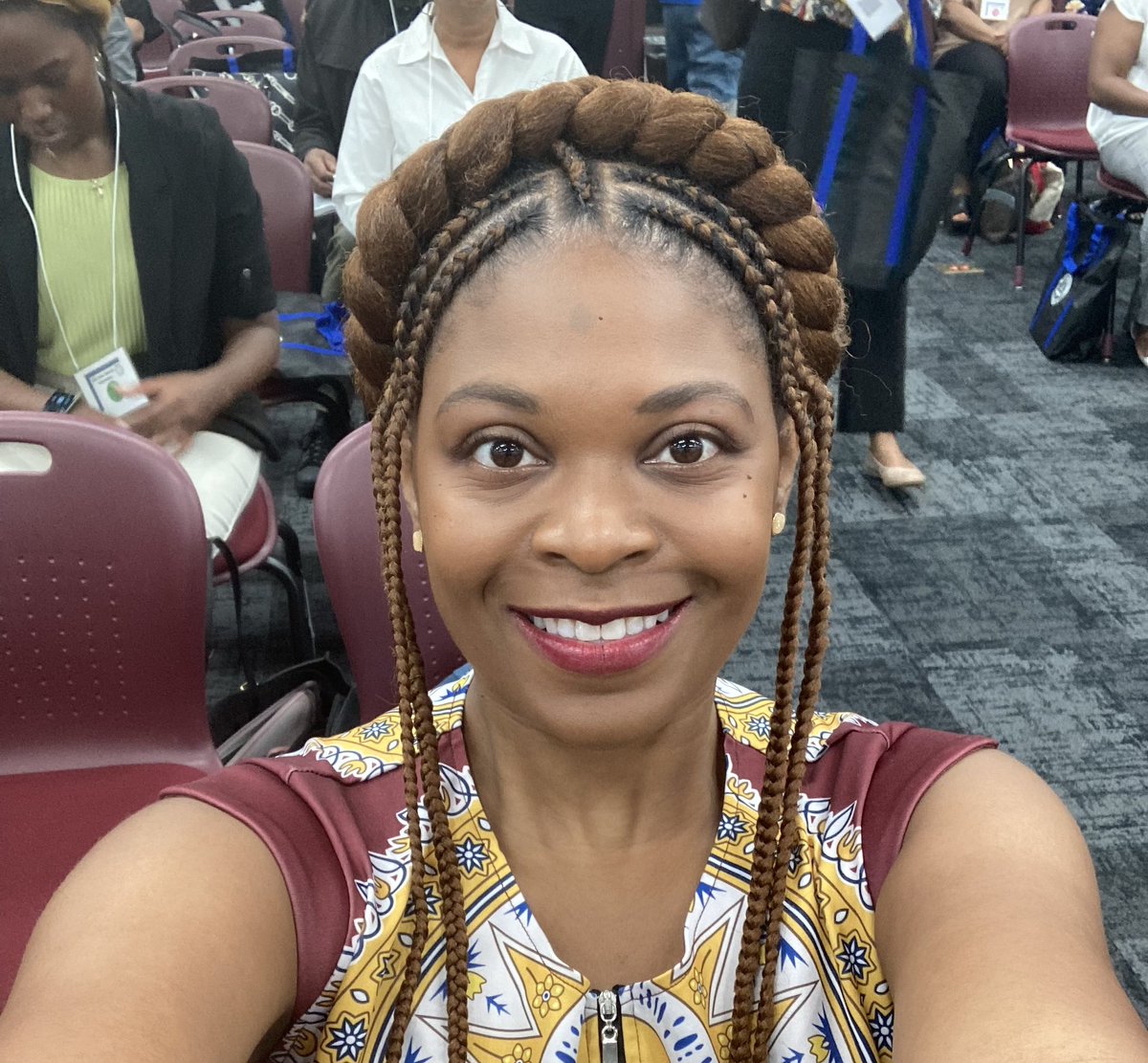 Day 1 of Teacher Orientation is going amazingly! I learned a great deal working with <a href="/HenryCountyBOE/">Henry County Schools</a> , and I’m excited to take on my new opportunity and grow with my new district, <a href="/CCPSNews/">Clayton County Public Schools</a> With all the high and happy energy, I can’t contain all my happy energy!🤣🤎#educators