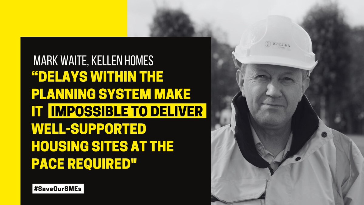 HomeBuildersFed's tweet image. 📢 #Planning delays are a significant barrier to delivering homes communities need. 

The planning system needs to ensure the timely production and adoption of local plans, and to intervene where local authorities are failing to perform.

#SaveOurSMEs 🏘️🚨 loom.ly/9kOhSBg