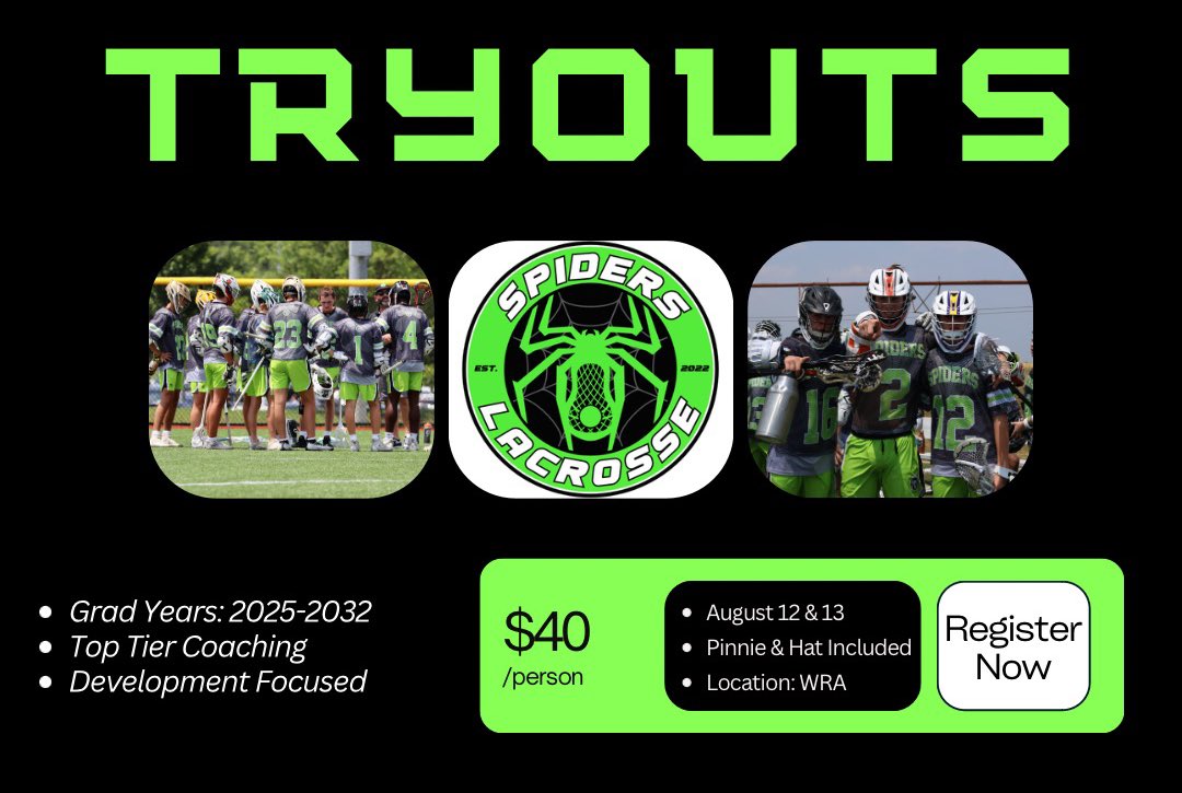 Spiders Lacrosse Club tweet media