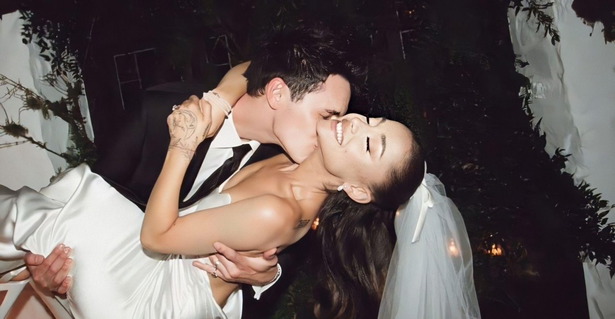 updatecultura's tweet photo. 🚨 O casamento de Ariana Grande e Dalton Gomez chegou ao fim, afirma o TMZ. https://t.co/EC53UKhKAJ