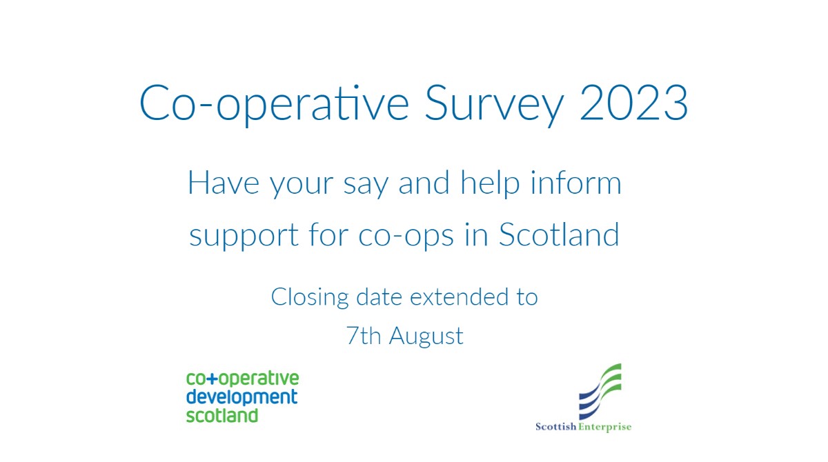 #ICYMI: We’ve extended the closing date on the Co-op survey until 7th August. 📅

🙏Please share with your networks, and let’s get as many responses as possible. 

➡️surveymonkey.co.uk/r/F9H5NGR