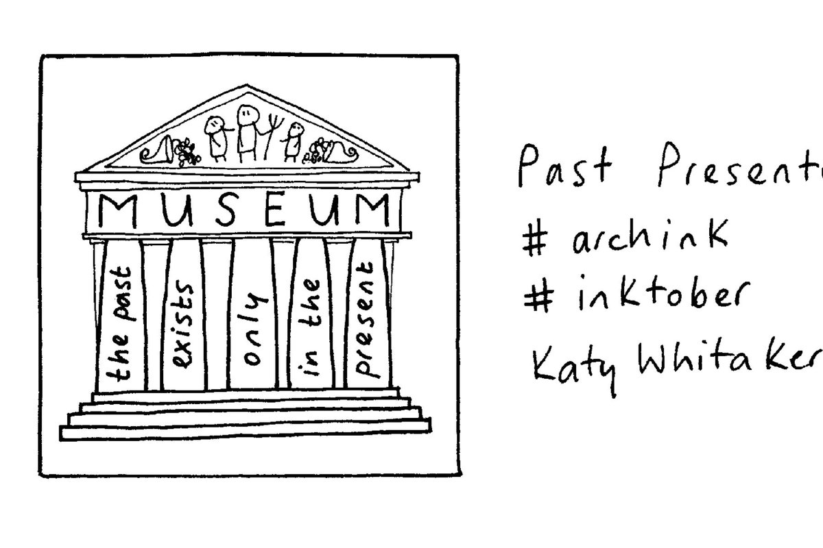 Katy Whitaker <a href="/artefactual_KW/">Dr Katy Whitaker has left X</a> needs to be totally focussed when creating her graphic art and archaeology comics at events. 📰🖌 Find out more in her ‘Meet the Artist’ interview: archaeologyuk.org/festival/archa… 
#FestivalOfArchaeology
