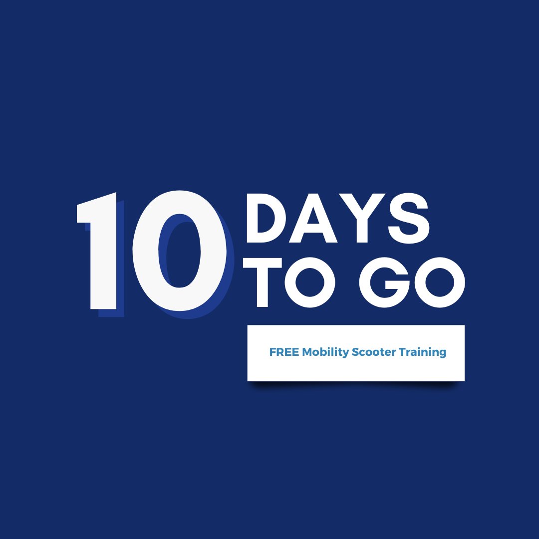 DisabilityCtr's tweet image. 10 days to go until our next Free Mobility Scooter Training session.

This will take place on Thursday 27th July at 2pm. It will be held at Ffordd Las Community Centre, Rhyl, LL18 2EB.

Get in touch to book!

☎️ 01745 341967

disabilityresourcecentre.org.uk

#scootertraining