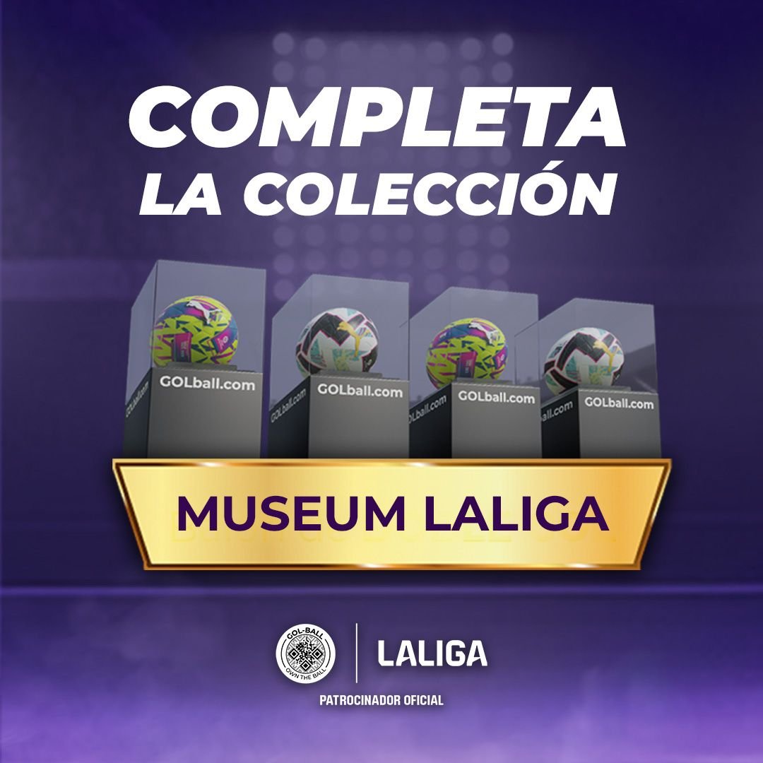 golball_'s tweet photo. Una colección especial 🤩 Gol Balls de museo, verdaderos pedazos de historia
#LaLiga #GolBall #OwnTheBall https://t.co/3dphEQzKWk