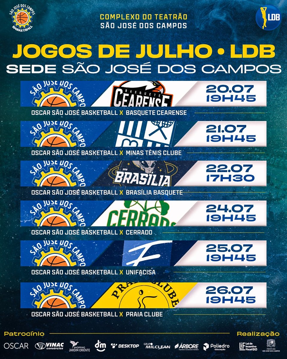São José Basketball tweet media