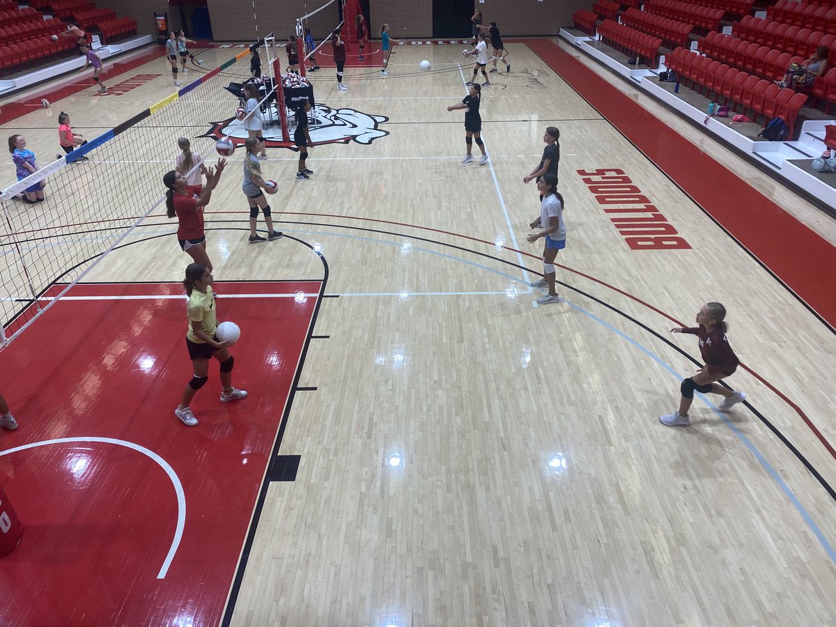 NCBulldogsAD's tweet image. It’s #CampWeek ⁦@Navarro_VB⁩ edition.  Bump - Set - Smash ⁦@NavarroSports⁩ ⁦@NavarroCollege⁩