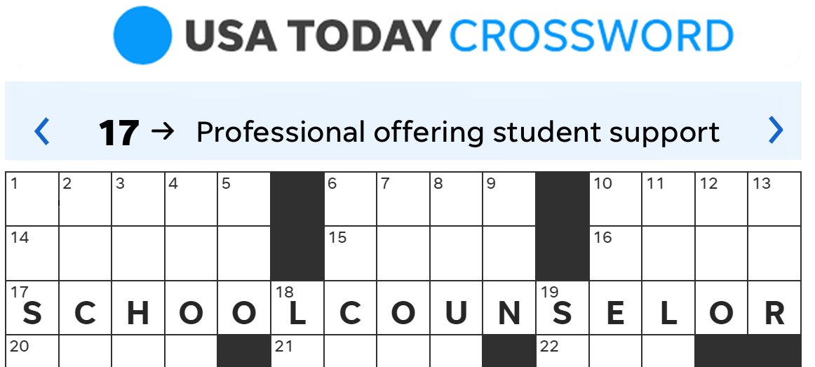 Thank you @USATODAY ♥ School counselors help students solve puzzles!