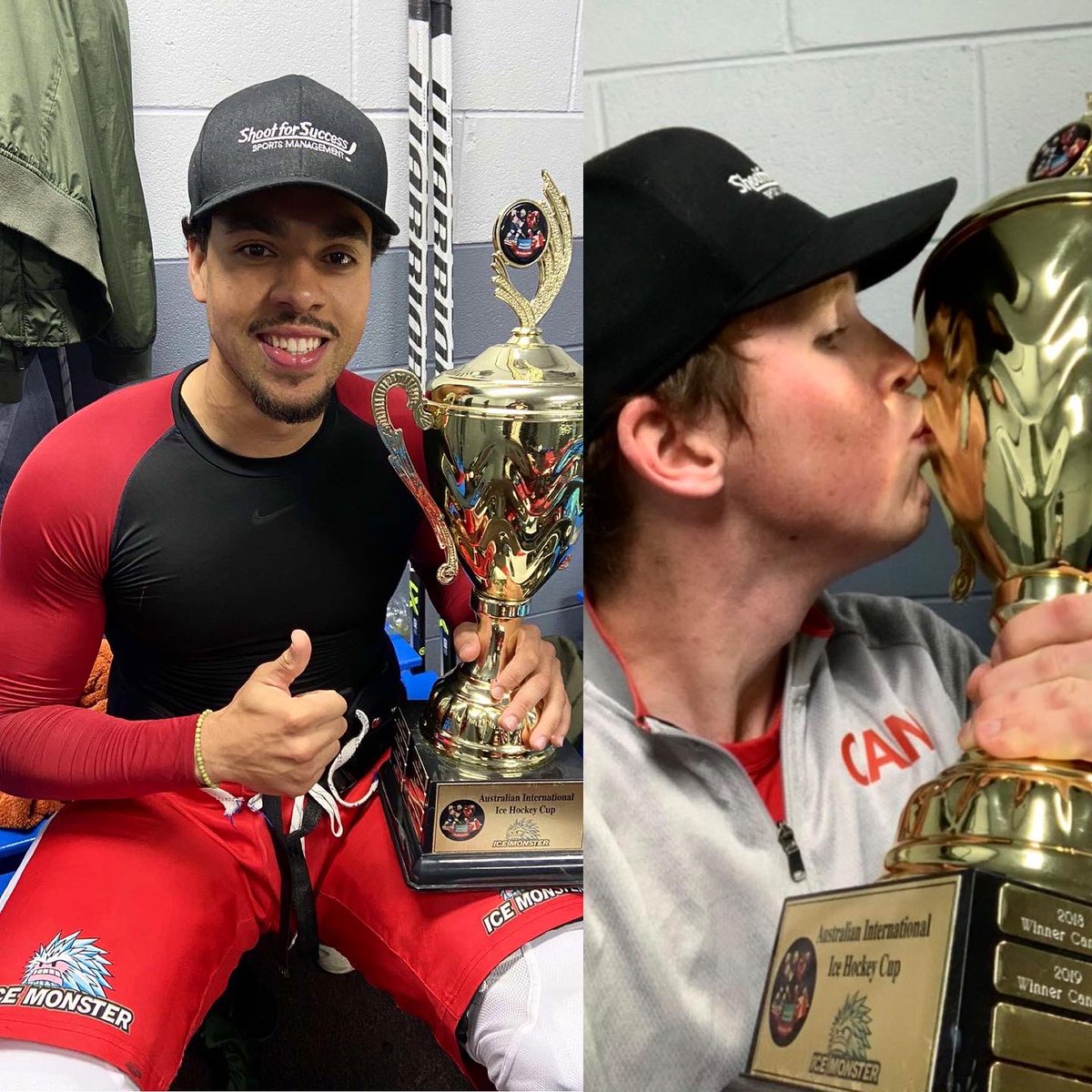 MAshoot4success's tweet image. Congratulations @AndrewMasters30 &amp;amp; Troy Murray capturing the 2023 Australian International Ice Hockey Cup with Team Canada this weekend vs. Team USA!! 🇨🇦 won the decisive game 5 4-3 to take the series!! #S4SDevelopment