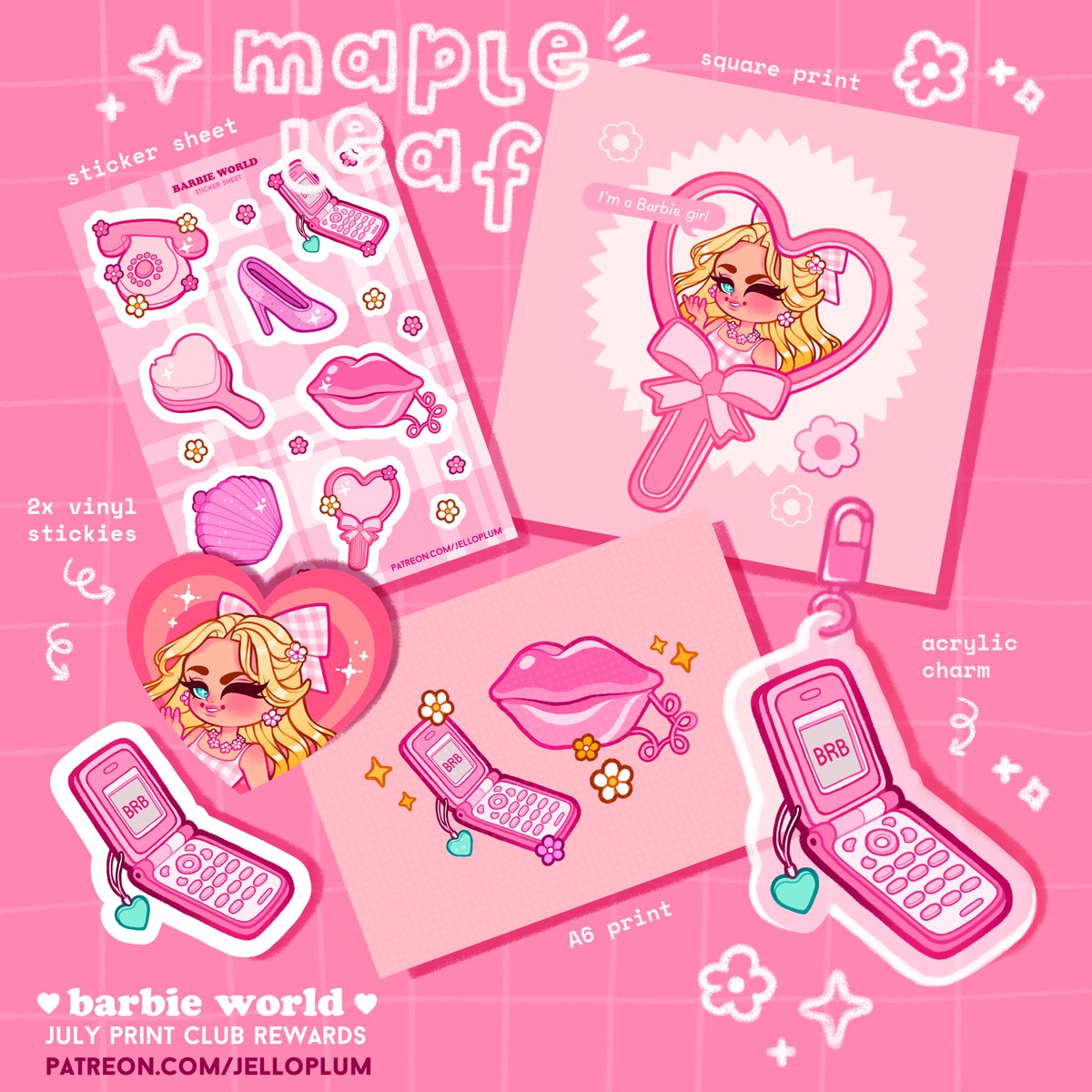 brb phone charms 💗 