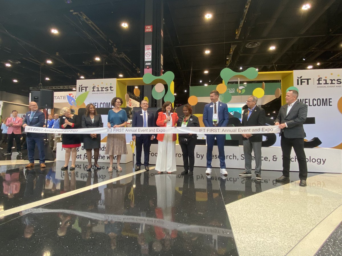 IFT's tweet photo. #IFTFIRST: Annual Event and Expo is back and better than ever for Day 2!Β π₯³
Today is all about you, with an agenda designed to help you discover the latest trends, cutting-edge technologies, and solutions in the #scienceoffood. Visit here for more: https://t.co/x6cQZsMwP8 https://t.co/w9XH075fST