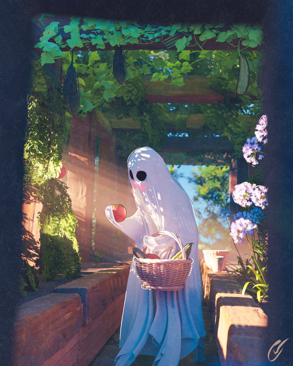 calebrateds's tweet photo. 🌱🍅༼ ◕ - ◕ ༽✿ ❀

#cute #illustration #Ghost https://t.co/rADIqU5C50