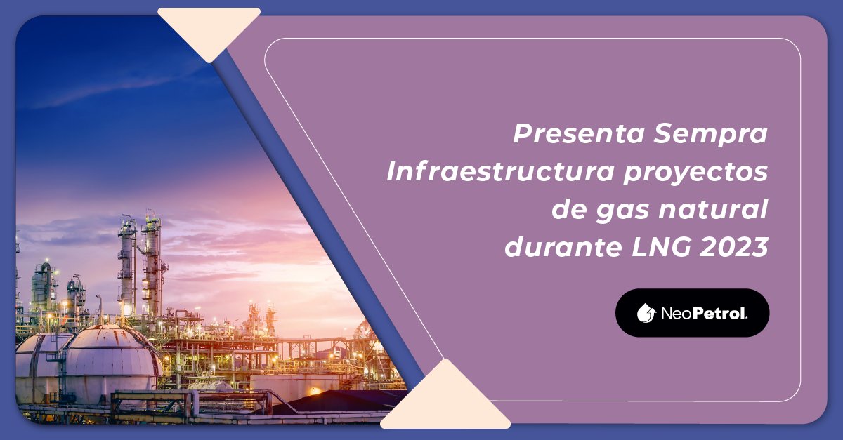 NeoPetrol's tweet photo. ¡Sempra Infraestructura lidera el camino hacia la sostenibilidad y la reducción de emisiones! Con proyectos enfocados en mejorar la eficiencia y la distribución de #GasNatural, garantizando un suministro confiable y seguro.

F. @energiahoy 
https://t.co/i5W1WucE9z https://t.co/14Q9O0ArJq