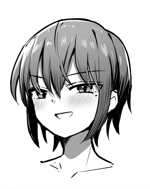 顔れんしゅ
白黒はあまり綺麗にし過ぎない方が良いことが分かった 