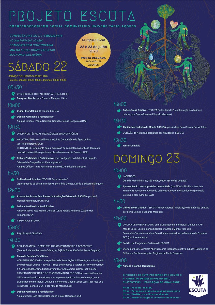 ESCUTA PROJECT_ERASMUS+ tweet media