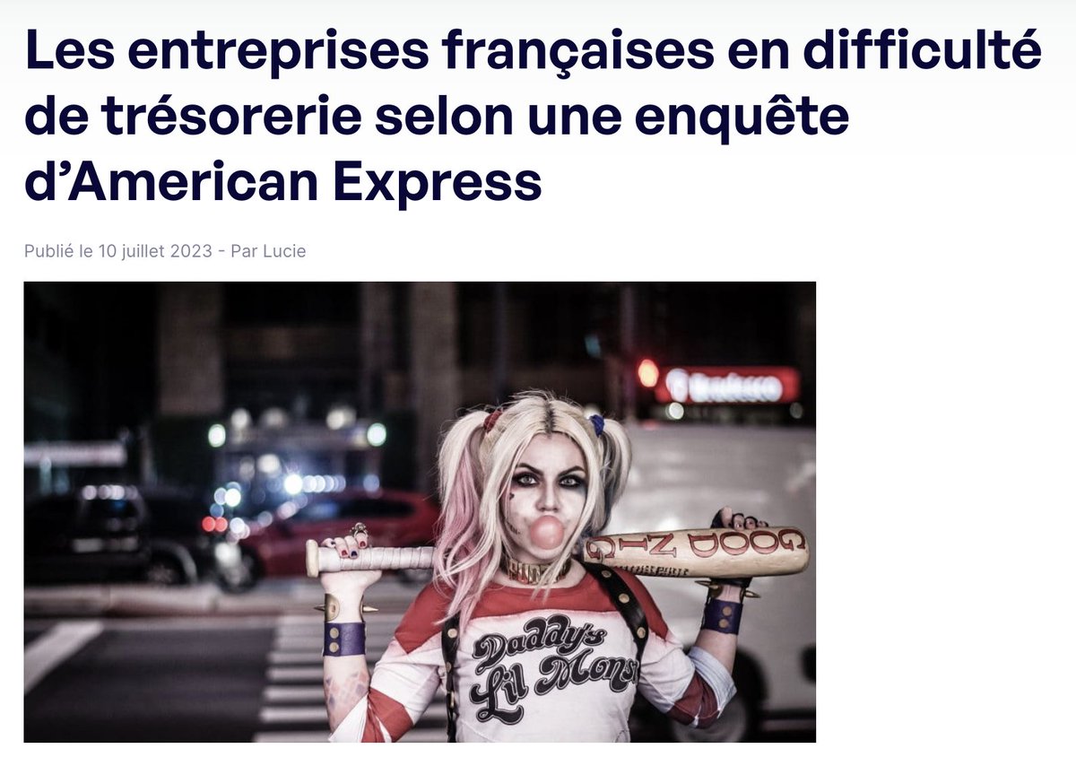 stef_Compare's tweet photo. Les entreprises françaises en difficulté suite à l'#Inflation, aux #émeutes, #PGE ...
Bilan de la situation inquiétante et alternatives pour sortir la tête de l'eau et sauver son entreprise
🌬️https://t.co/VC4cJ6DA83
#Defaillance #BtoB #Tresorerie https://t.co/i8aMonl9Xm