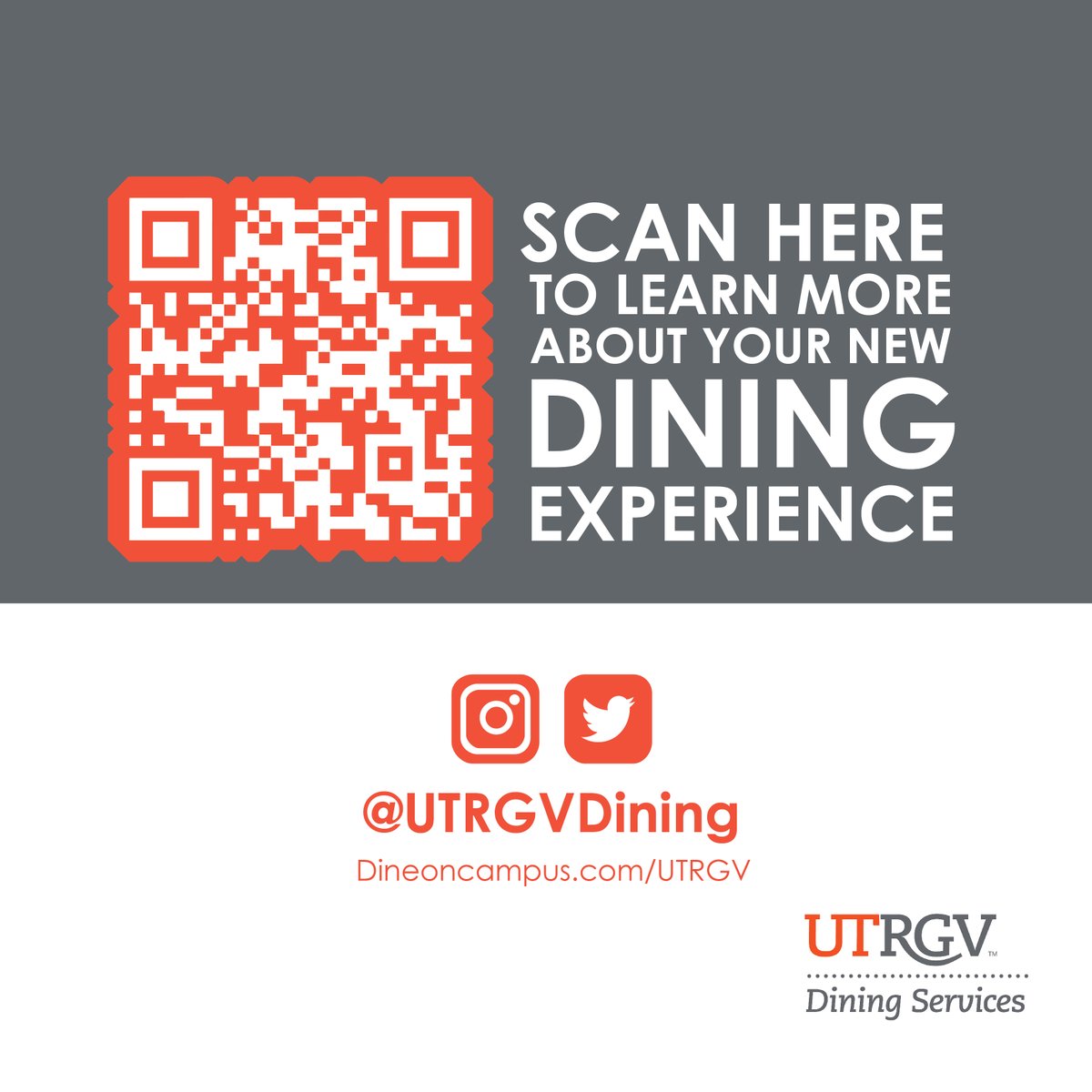 UTRGVUnion's tweet photo. Stop by and grab something to eat! Open today. https://t.co/exQ5tu8MYO
