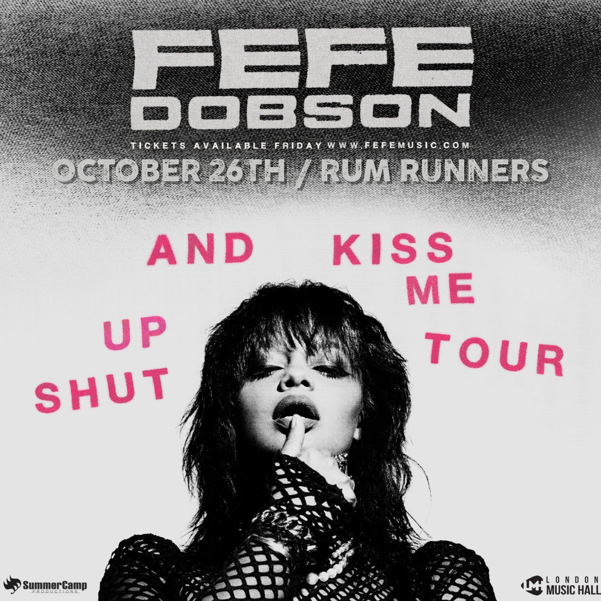 SummerCamp Productions (@scp_ldnont) on Twitter photo 🚨JUST ANNOUNCED🚨
Multi-platinum Canadian artist <a href="/iamfefemusic/">Fefe Dobson</a> is taking her live show on the road across Canada this fall, including a stop in #LdnOnt on October 26th at <a href="/londonmusichall/">London Music Hall</a>, with special guests
🎟️Tickets & VIP package on sale tomorrow 10AM
londonmusichall.com 🚨JUST ANNOUNCED🚨
Multi-platinum Canadian artist <a href="/iamfefemusic/">Fefe Dobson</a> is taking her live show on the road across Canada this fall, including a stop in #LdnOnt on October 26th at <a href="/londonmusichall/">London Music Hall</a>, with special guests
🎟️Tickets & VIP package on sale tomorrow 10AM
londonmusichall.com