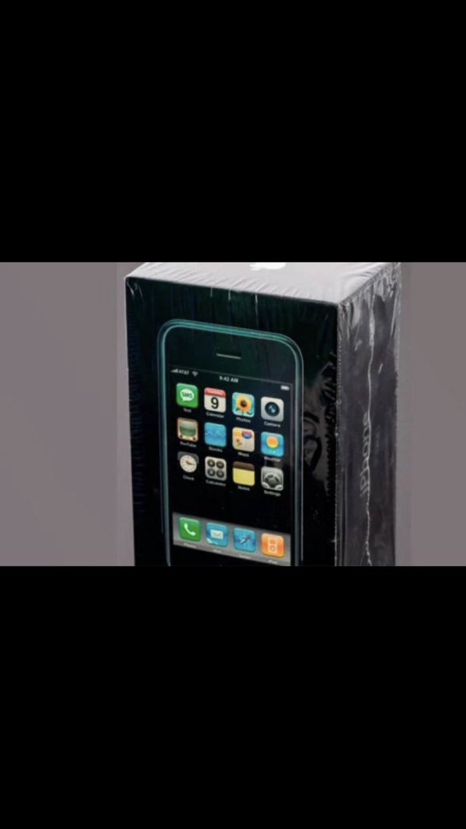 Apple's first unboxed iPhone sold at auction for $158,644.

#AAPL $AAPL #Apple https://t.co/aRCpWRpfdn