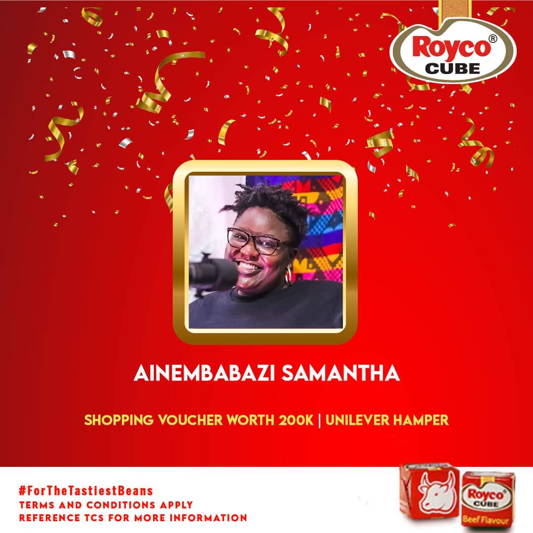 radiowestug's tweet photo. SPONSORED:
The stakes are high, the competition is fierce but our winners have what it takes!
Β Congratulations to our week 3 winners !!
Β Are you ready to bring your A-game! #CrumbleCrumble #ForTheTastiestBeans
Get 2 cubes at 200 UGX and a pouch at 4000 UGX.
Cc: Royco Uganda https://t.co/lN77n1pKEg