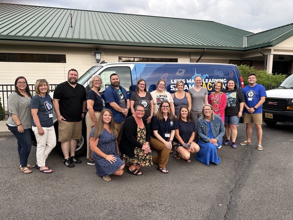 steamtacwv's tweet photo. The 2023 STEAMPOSIUM is a GO! Educators from across the state are at Stonewall Resort to hear from inspirational educators and participate in interactive, grade-level workshops with specialists from @steamtacwv, @HarlessJune and @WVEducation! https://t.co/giLOvcAOXE