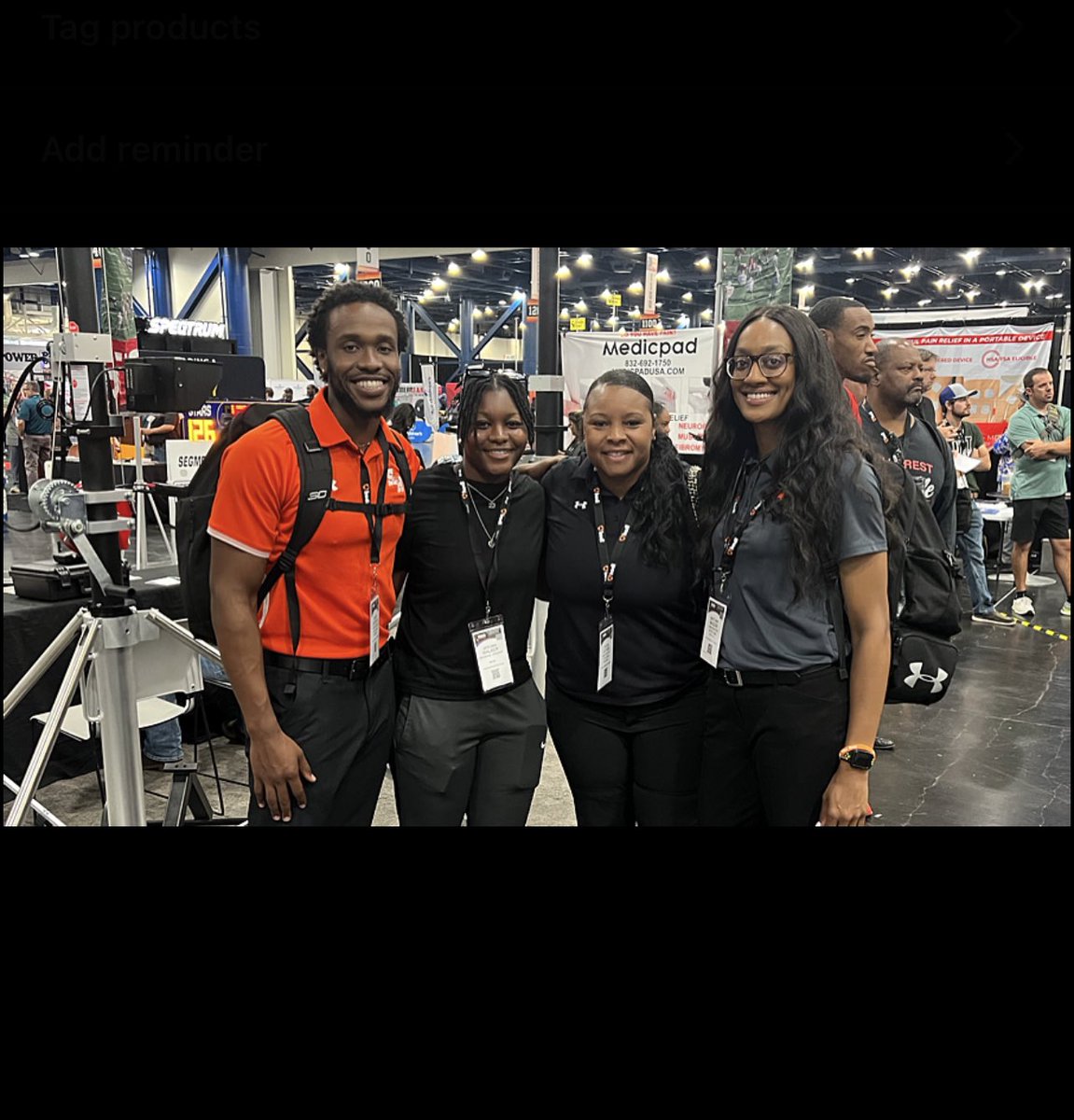 Thank you to the @thscacoaches for allowing us to speak this morning! We also spotted an SHSU WBB Alum 👀 #EatEmUpKats #WinTheDay #NoLimitsOnUs #THSCA
