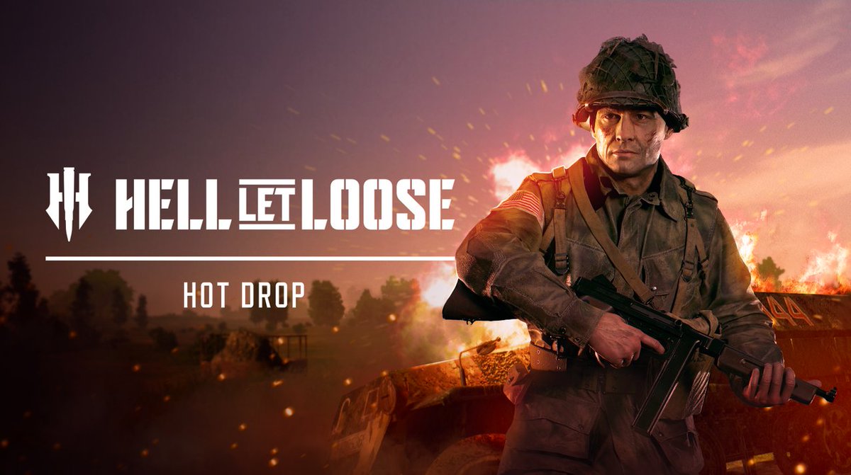 SteelSeries's tweet photo. 🚨 GAME ON: HELL LET LOOSE DROP 🚨

take on epic World War Two infantry, tanks, and artillery battles in @hell_let_loose 

customize your character with a US Airborne Pathfinder Uniform skin

claim a Hot Drop code now... when they're gone, they're gone: https://t.co/JiiaGWW1j5 https://t.co/VKnW7UNisO
