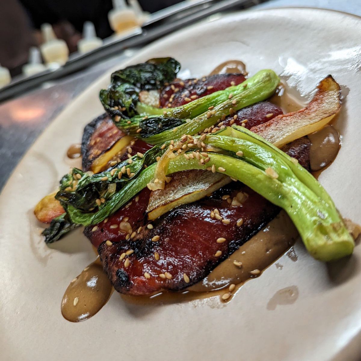 Watermelon…but make it a steak.