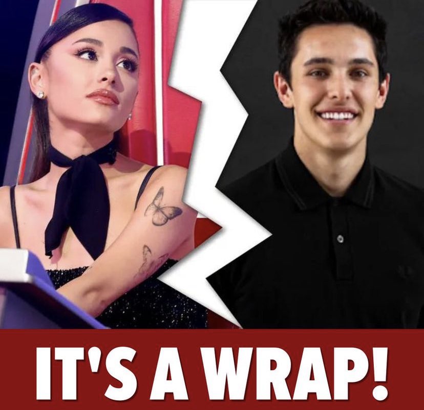 crazywrldd's tweet photo. Looks like Ariana Grande and Dalton Gomez Calling it quits https://t.co/3maE2K2xGH