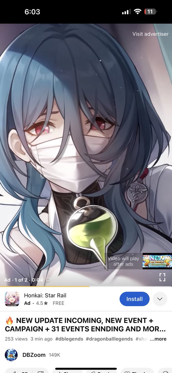 DBZoom_YT's tweet photo. “Hi, I’m Natasha. An underworld Doctor. Feeling sick?” https://t.co/DDLEuYMY8w