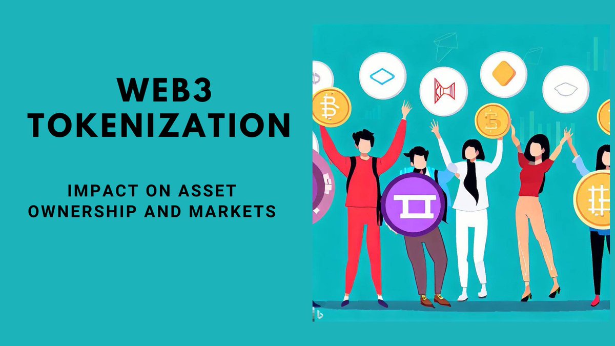Cexdexapp's tweet photo. 🌐 Web3 tokenization is transforming the way we represent and transfer digital assets. From cryptocurrencies to real estate, this decentralized technology is creating a more inclusive and secure web experience.

#Web3 #Tokenization #Ethereum #NFTs https://t.co/A7631jVShT