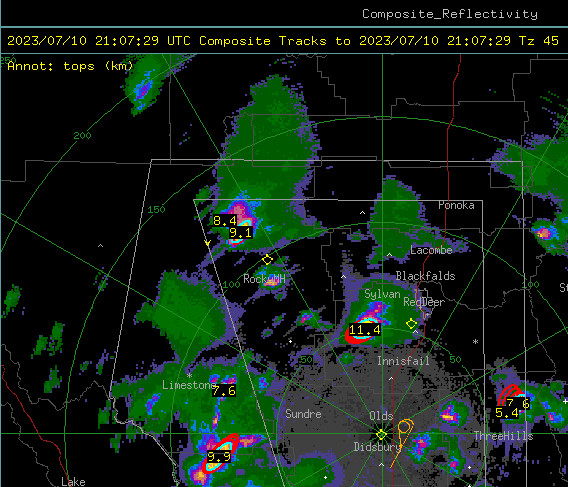 Spotted the first obvious hail scar on Sentinel just nw of Markerville from the July 10 slow moving #abstorm
Not a very big one but it's ugly. <a href="/NTP_Reports/">NTP Reports</a>