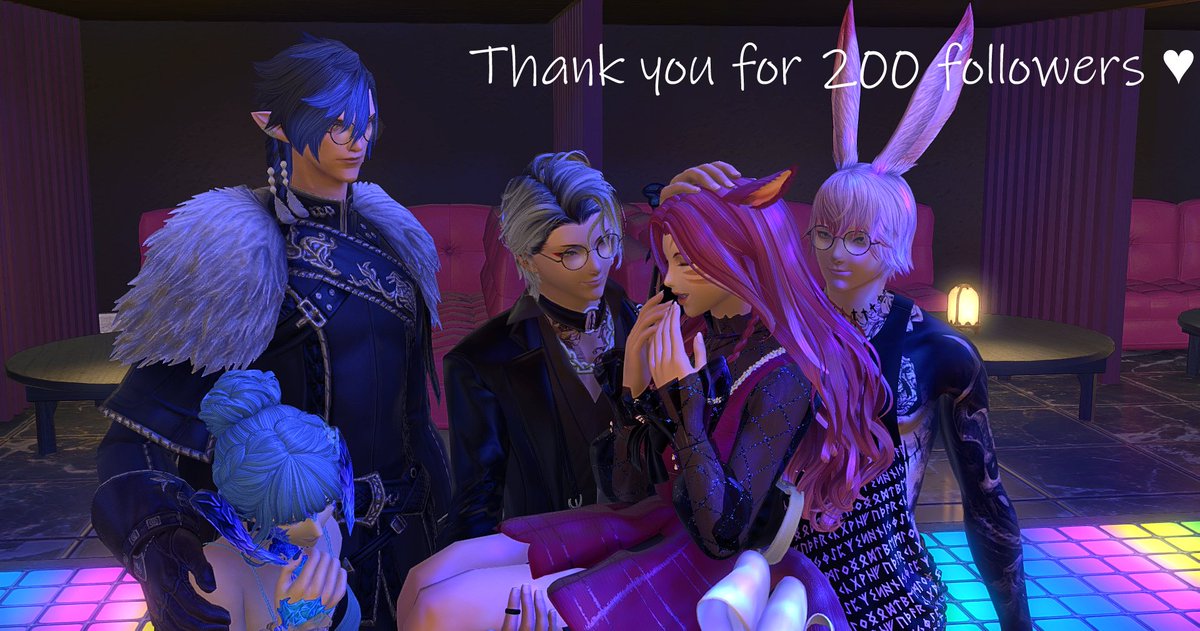 toshiki_mart's tweet photo. Thank you for 200 followers. I'm sorry you have to follow my trash lol 💖✨

Put my 2 brothers, Ithil and Vieno in, and my Bun and femra versions of me~ 🐰🦎

#miqote #ミコッテ #Viera #ヴィエラオス #ElezenHours ＃エレオス #Au_Ra #アウラ #FFXIVScreenshots #GPOSERS https://t.co/hwWIb3Ibie