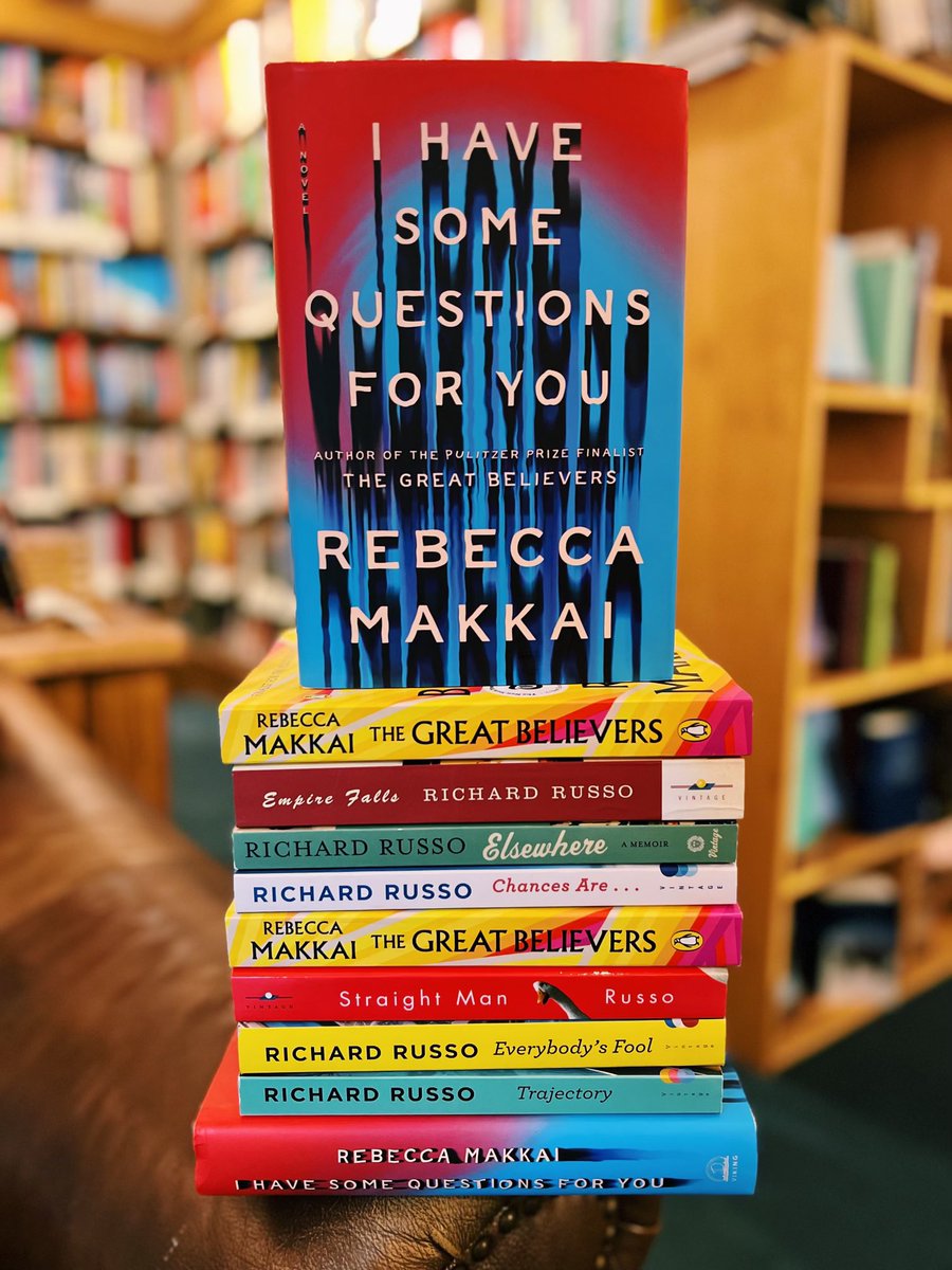 Upcoming events!

Saturday, July 29 in Manchester, VT - Rebecca Makkai <a href="/rebeccamakkai/">Rebecca Makkai is No Longer on This Platform</a> 

Thursday, August 3 in Saratoga Springs, NY - Richard Russo 

For tickets and inquires please visit northshire.com