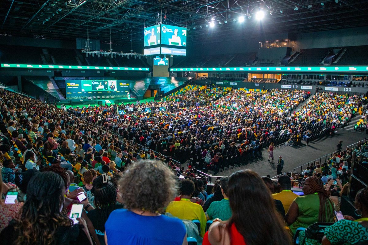 unwomenafrica's tweet photo. Feel the energy of 6,000+ feminists, activists, and leaders gathered together for the opening ceremony of #WD2023. @UN_Women is a proud partner.  
#GenerationEquality https://t.co/GynQ9bHvwI
