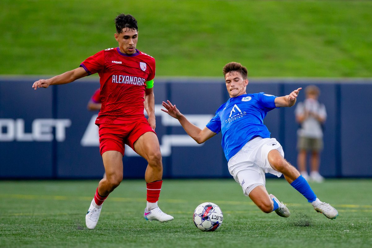 Crowd of 8,480 sees <a href="/AnnapolisBlues/">Annapolis Blues FC</a> defeat <a href="/Alexandria_Pro/">ALEXANDRIA REDS PRO</a> in #NPSL MId-Atlantic Conference championship #NPSL20

Recap: npsl.com/21246/

Photo credit: Fincham Photography