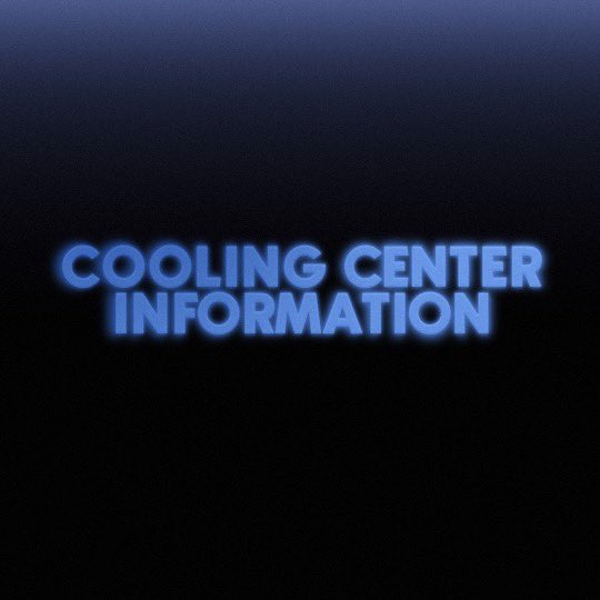 TDEM's tweet photo. 🥵Beat the Heat at a local cooling center!

TDEM has compiled a map of cooling centers opened and operated by local officials.

Visit: https://t.co/RA0KxPkPId

#txheat #txwx https://t.co/6PBiwI73VX